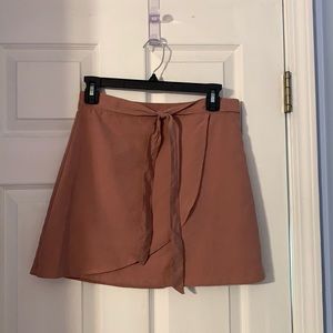 BRAND NEW! Mauve Suede Skirt